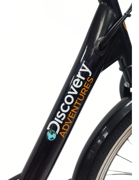 Rower Elektryczny Miejski 26 Bagażnik 250W 7,8Ah Wspomaganie Światła Stopka