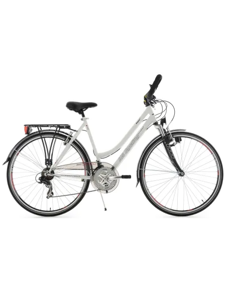 Niemiecki Rower Trekkingowy 28 Uniwersalny 21 biegów Oświetlenie Bagażnik