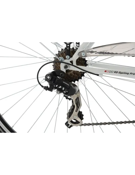 Niemiecki Rower Trekkingowy 28 Uniwersalny 21 biegów Oświetlenie Bagażnik