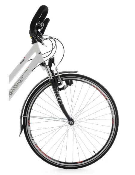 Niemiecki Rower Trekkingowy 28 Uniwersalny 21 biegów Oświetlenie Bagażnik