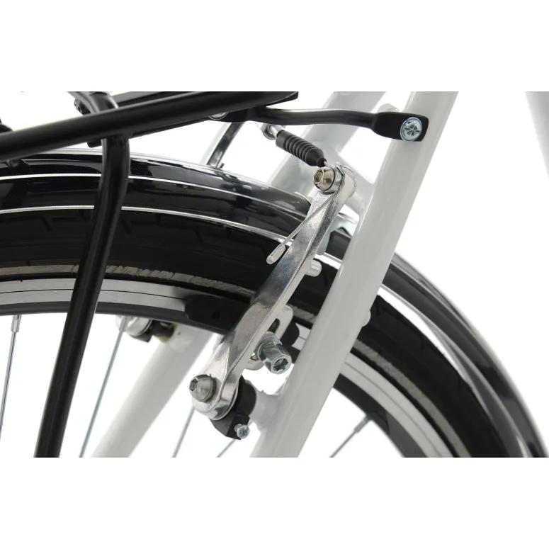 Niemiecki Rower Trekkingowy 28 Uniwersalny Oświetlenie 21 Biegów Niska Rama