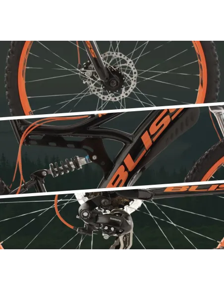 Rower Górski MTB 26 Amortyzacja Młodzieżowy Błotniki Hamulce Tarczowe Góral