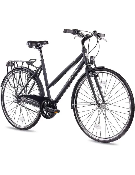 Rower Miejski 28 Damski Kontra Bagażnik Nexus 3 Dzwonek Stopka Oświetlenie