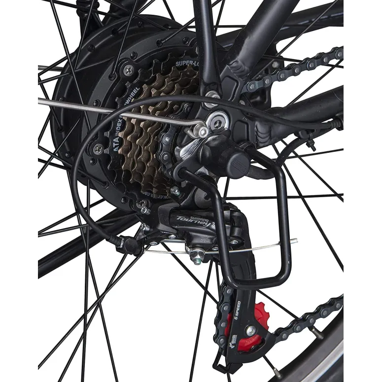 Damski Elektryczny Rower Miejski 28 Nilox J5 ALU - 5