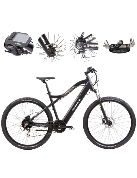 Elektryczny Rower Górski 29 MTB Alu Cyngle Hamulce Hydrauliczne Wspomaganie