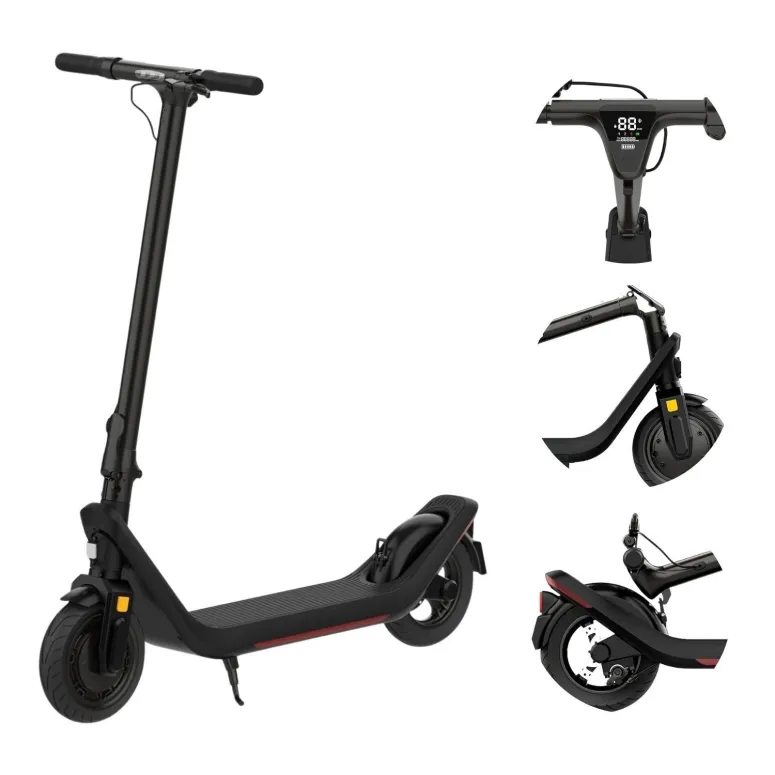 Hulajnoga Elektryczna Odys Zeta i10 Czarna Światła 10,4Ah 20km/h IP55 300W