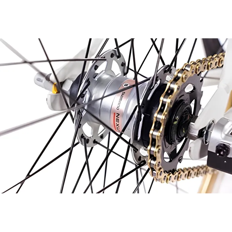 Rower Miejski 28 Męski Stal Uniwersalny Dual Pivot Retro Vintage Nexus 3