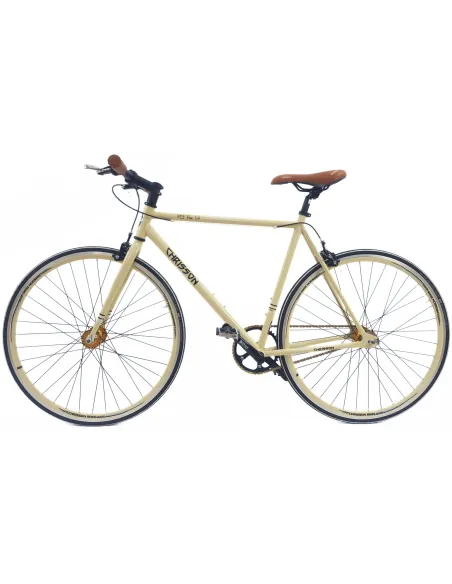 Rower Ostre Koło Męski 28 Stal Wyścigowy U-Brake Jednobiegowy Vintage Lekki