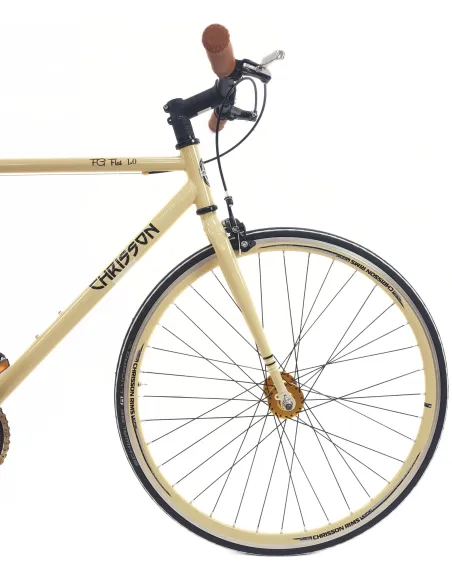 Rower Ostre Koło Męski 28 Stal Wyścigowy U-Brake Jednobiegowy Vintage Lekki