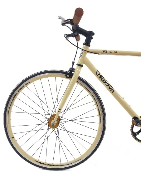 Rower Ostre Koło Męski 28 Stal Wyścigowy U-Brake Jednobiegowy Vintage Lekki