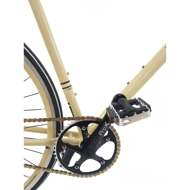 Rower Ostre Koło Męski 28 Stal Wyścigowy U-Brake Jednobiegowy Vintage Lekki