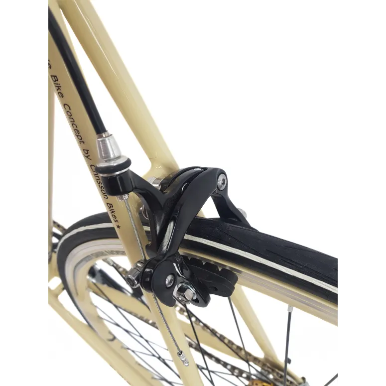 Rower Ostre Koło Męski 28 Stal Wyścigowy U-Brake Jednobiegowy Vintage Lekki