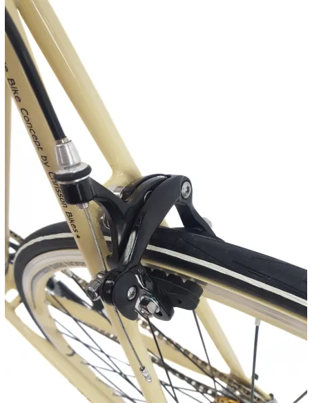 Rower Ostre Koło Męski 28 Stal Wyścigowy U-Brake Jednobiegowy Vintage Lekki