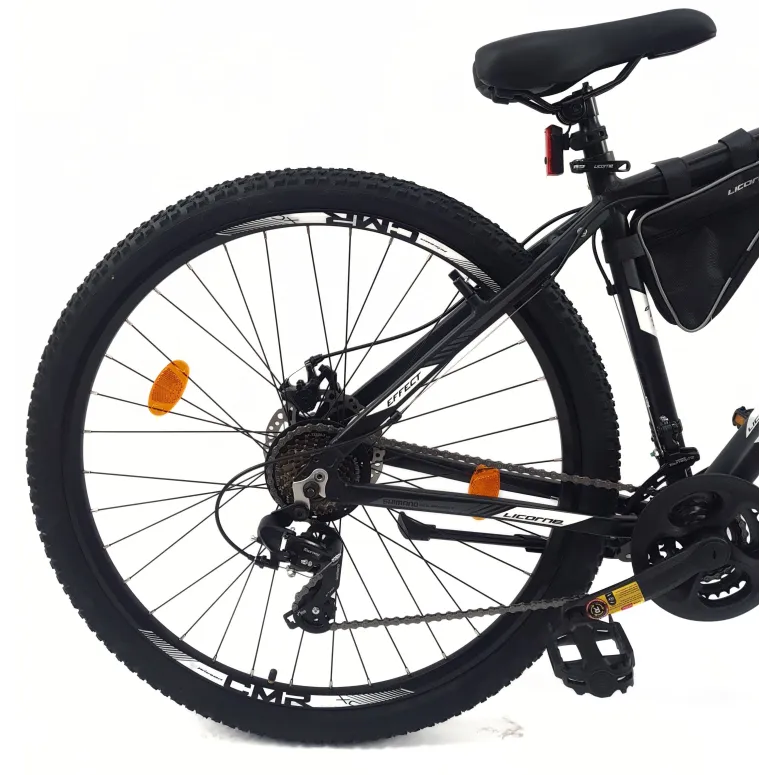 Rower Górski 29 ALU Męski Damski Tarcze Cyngle Amortyzacja Światła Sakwa