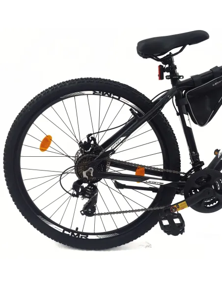 Rower Górski 29 ALU Męski Damski Tarcze Cyngle Amortyzacja Światła Sakwa