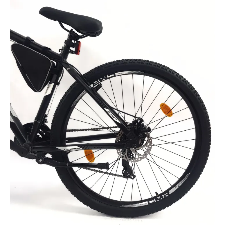 Rower Górski 29 ALU Męski Damski Tarcze Cyngle Amortyzacja Światła Sakwa