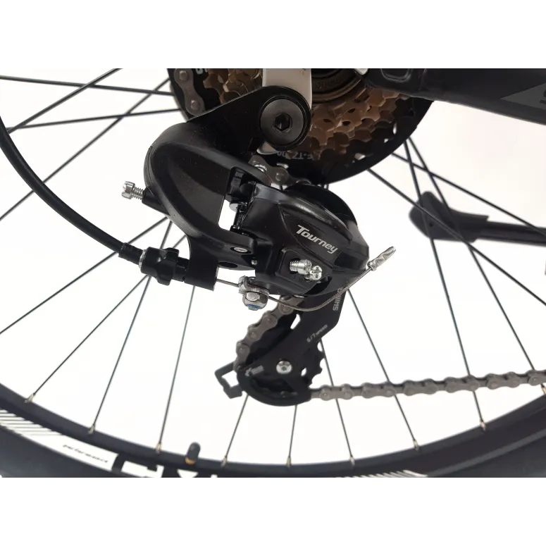 Rower Górski 29 ALU Męski Damski Tarcze Cyngle Amortyzacja Światła Sakwa