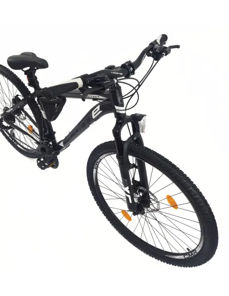 Rower Górski 29 ALU Męski Damski Tarcze Cyngle Amortyzacja Światła Sakwa