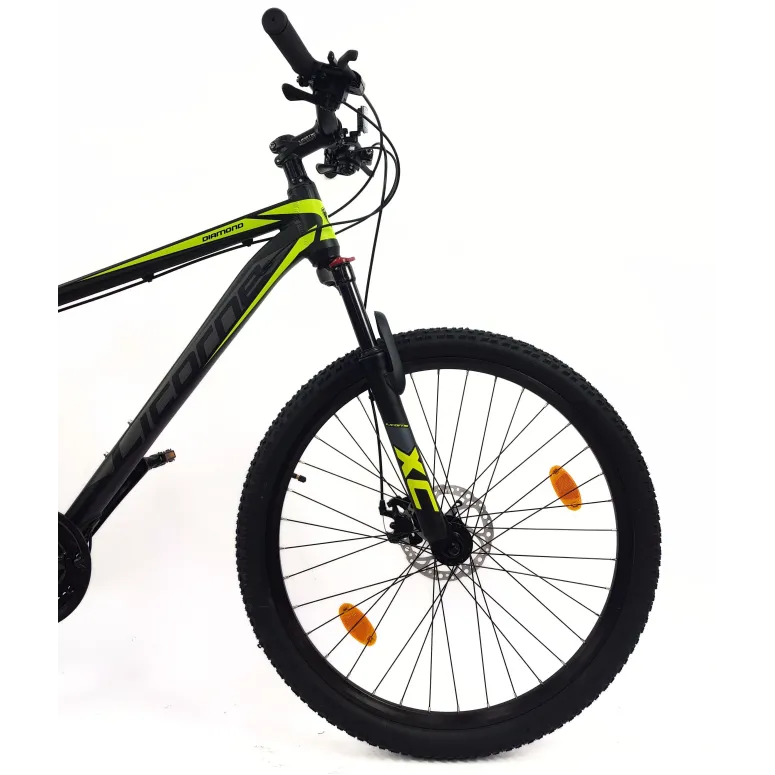 Rower Górski 27,5 Alu MTB Hardtail Cyngle Dzwonek Odblaski Stopka Tarcze