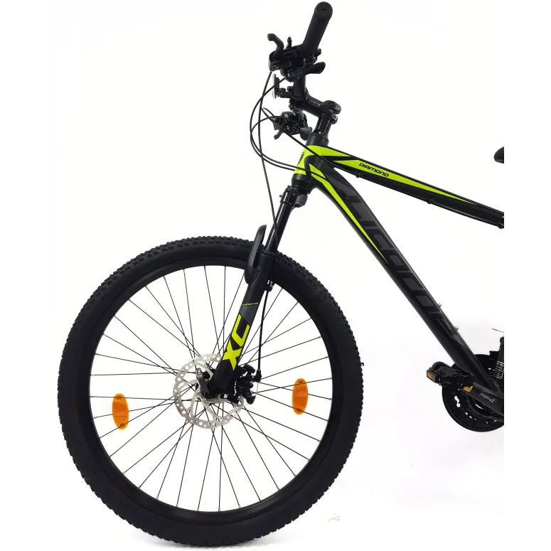 Rower Górski 27,5 Alu MTB Hardtail Cyngle Dzwonek Odblaski Stopka Tarcze