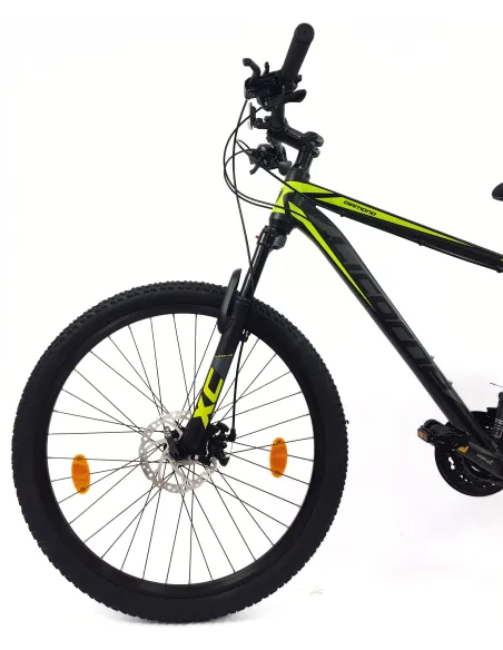 Rower Górski 27,5 Alu MTB Hardtail Cyngle Dzwonek Odblaski Stopka Tarcze