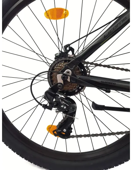 Rower Górski 27,5 Alu MTB Hardtail Cyngle Dzwonek Odblaski Stopka Tarcze