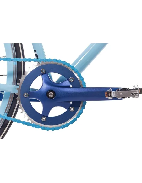 Rower Ostre Koło Męski 28 Stal Wyścigowy Lekki Jednobiegowy U-Brake Vintage