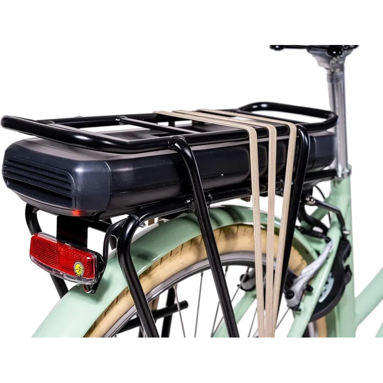 Elektryczny Rower Miejski 28 Damski ALU Oświetlenie Nexus 7 Kontra Bagażnik