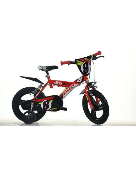 Rower Dziecięcy 16 Chłopięcy Dino 4+ Kółka Boczne - 3