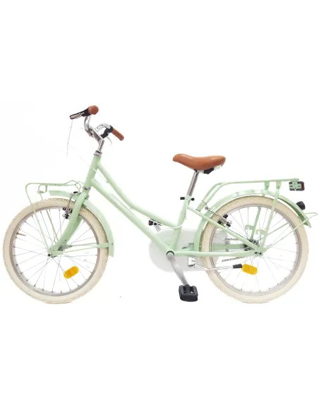 Rower Dziecięcy 20 Dziewczęcy Retro Błotniki Bagaż Odblaski Stopka Osłona