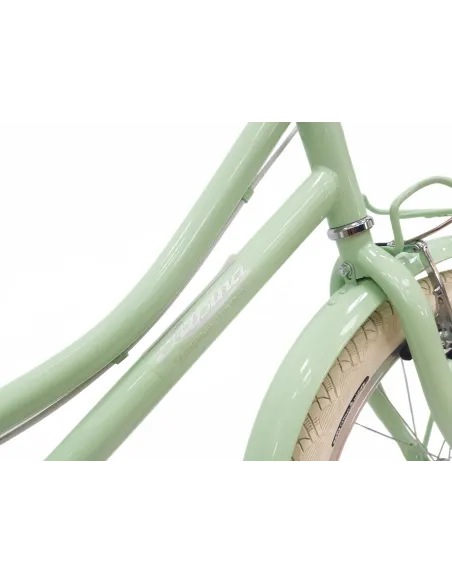 Rower Dziecięcy 20 Dziewczęcy Retro Błotniki Bagaż Odblaski Stopka Osłona