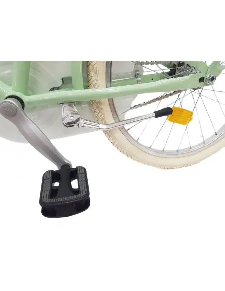 Rower Dziecięcy 20 Dziewczęcy Retro Błotniki Bagaż Odblaski Stopka Osłona