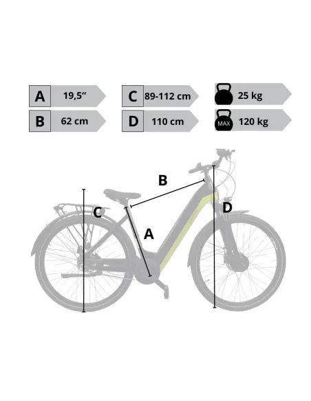 Elektryczny Rower Miejski 28 Alu Damski Męski Hydraulika Nexus 7 Światła