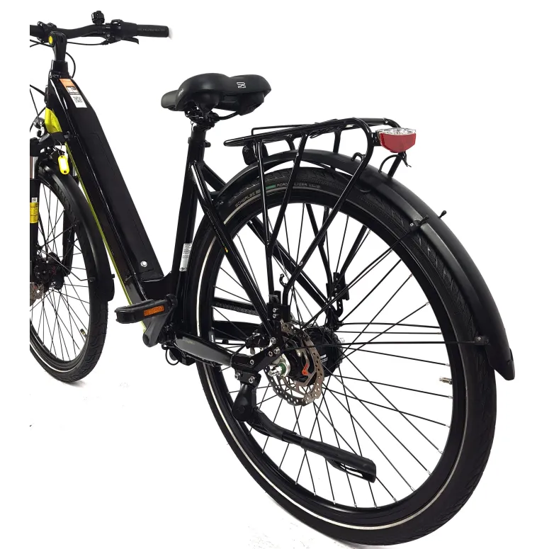 Elektryczny Rower Miejski 28 Alu Damski Męski Hydraulika Nexus 7 Światła