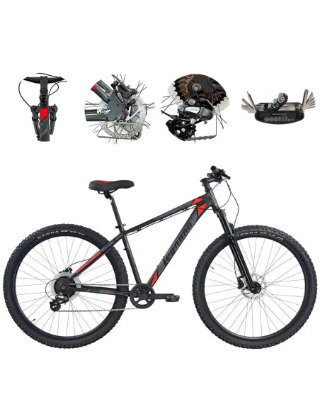 Rower Górski 29 Damski Męski ALU Hardtail Cyngle Hydraulika Amortyzacja