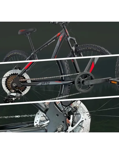 Rower Górski 29 Damski Męski ALU Hardtail Cyngle Hydraulika Amortyzacja