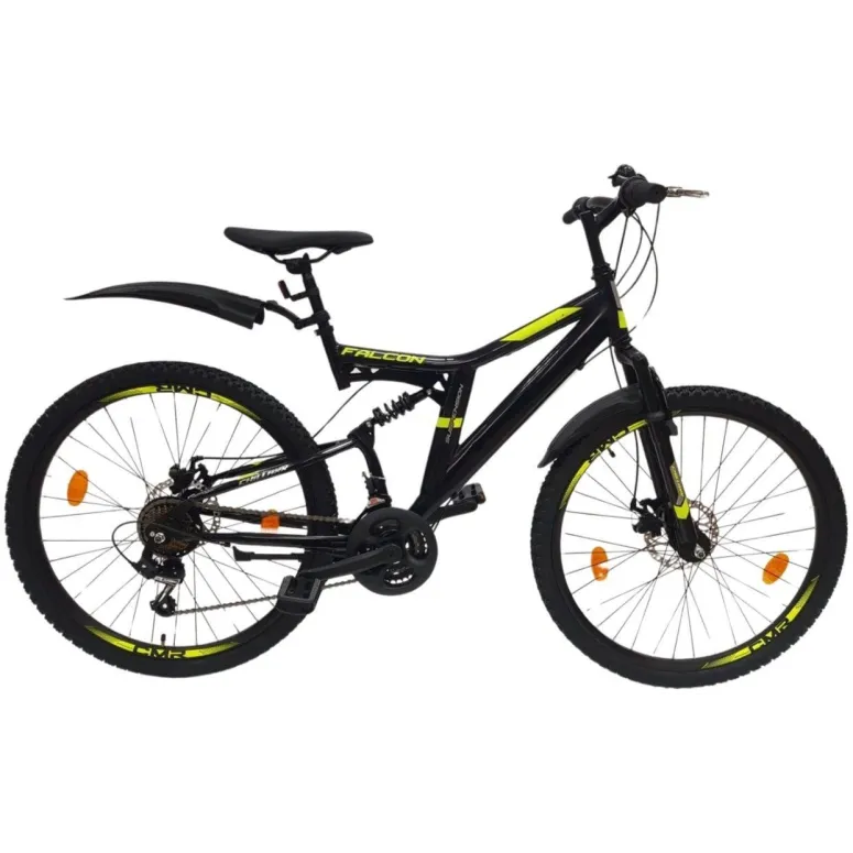 Rower Górski Młodziezowy 26 MTB Full Amory Tarcze Stopka Dzwonek Błotniki