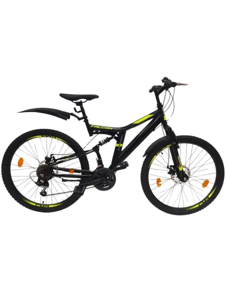 Rower Górski Młodziezowy 26 MTB Full Amory Tarcze Stopka Dzwonek Błotniki