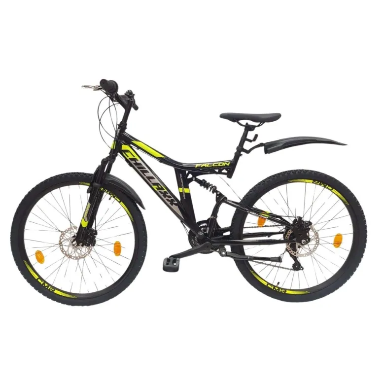 Rower Górski Młodziezowy 26 MTB Full Amory Tarcze Stopka Dzwonek Błotniki