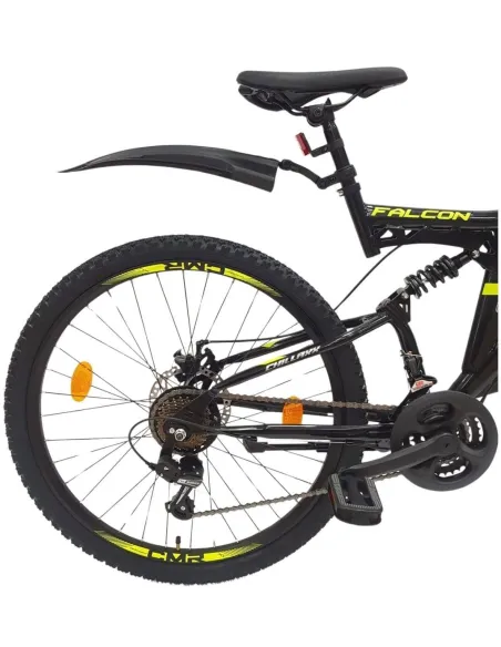 Rower Górski Młodziezowy 26 MTB Full Amory Tarcze Stopka Dzwonek Błotniki