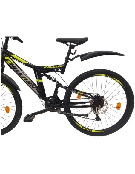 Rower Górski Młodziezowy 26 MTB Full Amory Tarcze Stopka Dzwonek Błotniki