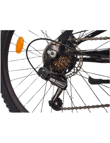 Rower Górski Młodziezowy 26 MTB Full Amory Tarcze Stopka Dzwonek Błotniki