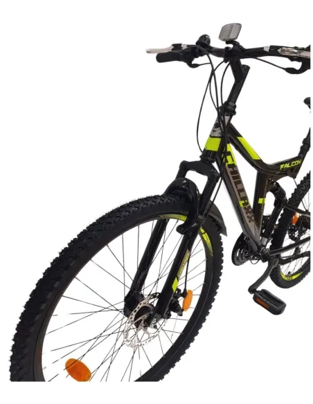 Rower Górski Młodziezowy 26 MTB Full Amory Tarcze Stopka Dzwonek Błotniki