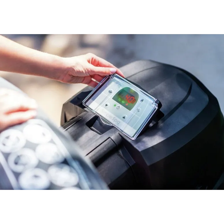 Basen Dmuchany z Hydromasażem Intex Simple Spa Ogrodowy Filtr Czteroosobowy