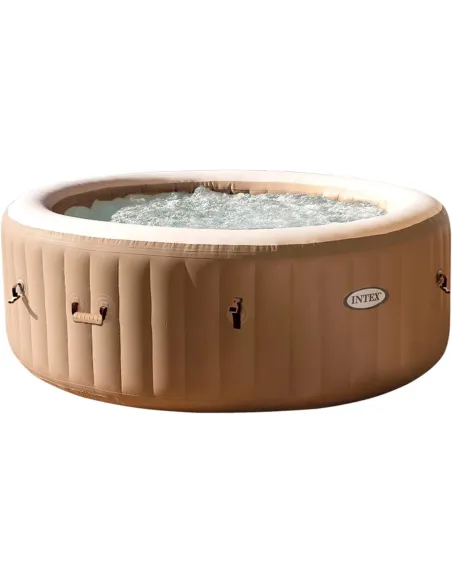 Basen Dmuchany Z Hydromasażem Intex Pure Spa 6 Osób Zestaw 140 Dysz 216 cm