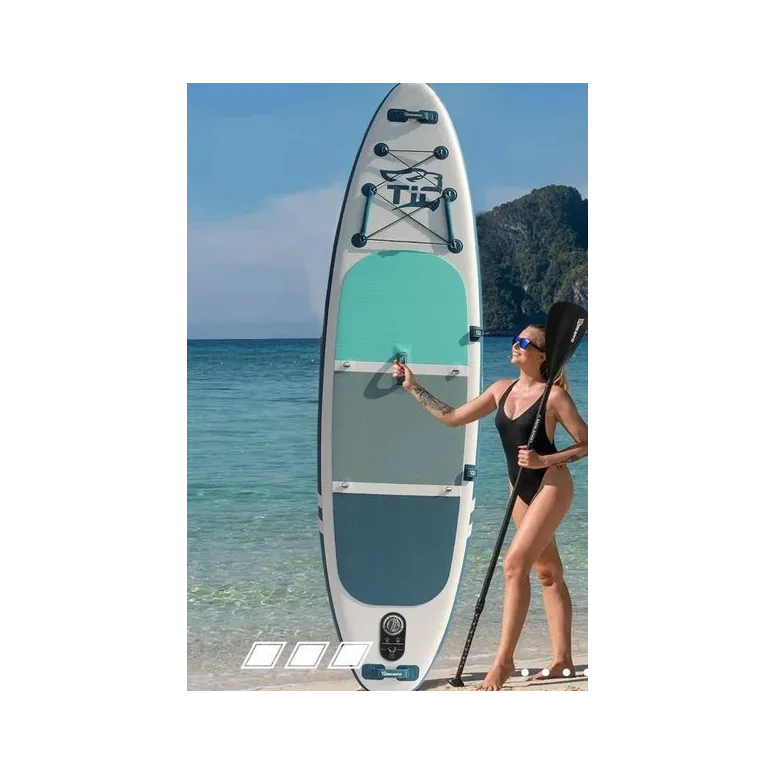 Deska SUP Pompowana Do Pływania TIGERXBANG Paddle Board 320cm Wiosło Pompka