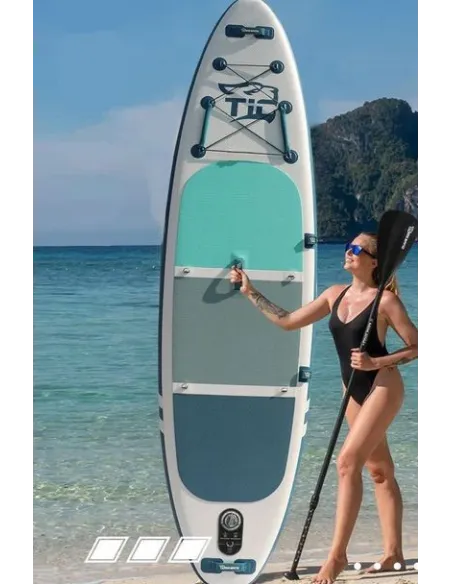 Deska SUP Pompowana Do Pływania TIGERXBANG Paddle Board 320cm Wiosło Pompka