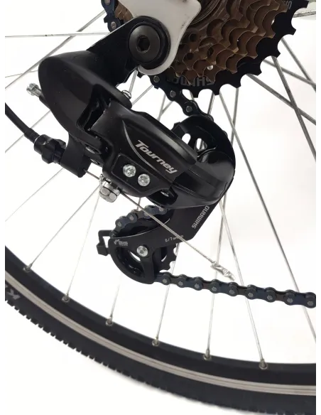 Elektryczny Rower Miejski 28 ALU Oświetlenie Dzwonek Wspomaganie Bagażnik