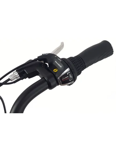 Elektryczny Rower Miejski 28 ALU Oświetlenie Dzwonek Wspomaganie Bagażnik