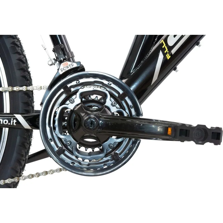 Rower Górski 26 Młodzieżowy Stal Pełna Amortyzacja Dzwonek Stopka Odblaski